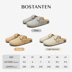 [Nut Pudding Shoes] BOSTANTEN Sandal Kasual – Sol Karet Anti-Slip & Nyaman