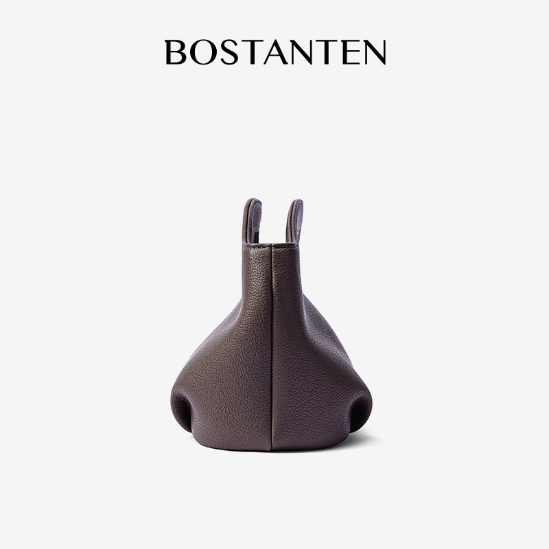 [Hudson Bag] BOSTANTEN Tas Selempang Wanita Mini Lucu - 3in1 Crossbody/Underarm/Tangan, Desain Handle Unik & Tali Adjustable