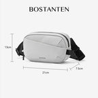 BOSTANTEN Tas Pinggang Pria Tahan Air Tersedia