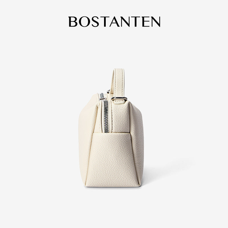 [Vanity Bag] BOSTANTEN Tas Selempang Wanita Premium Kulit Sintetis & Suede - Multifungsi 3in1 Handheld Crossbody Bag