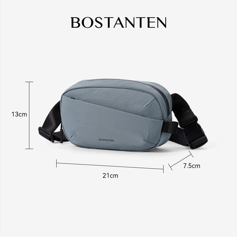 BOSTANTEN Tas Pinggang Pria Tahan Air Tersedia