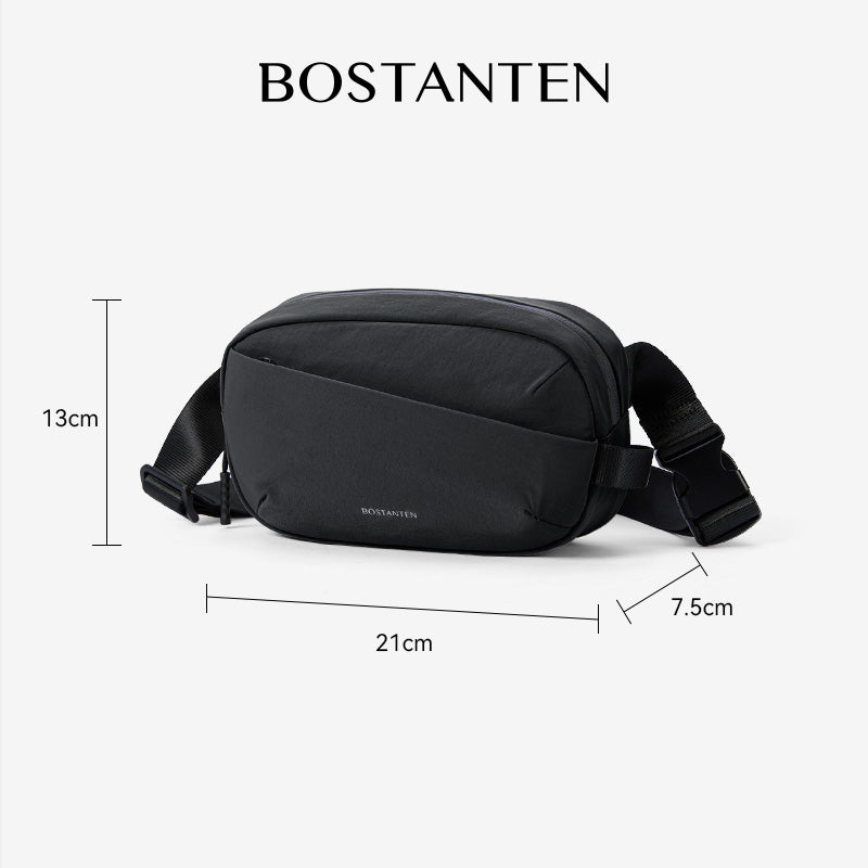 BOSTANTEN Tas Pinggang Pria Tahan Air Tersedia