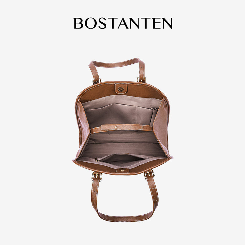 [Cora bag] BOSTANTEN Totebag Wanita Tas Tote Bag for Travel Tas Bahu Wanita Shoulder Bag Tas Laptop 14 Inch