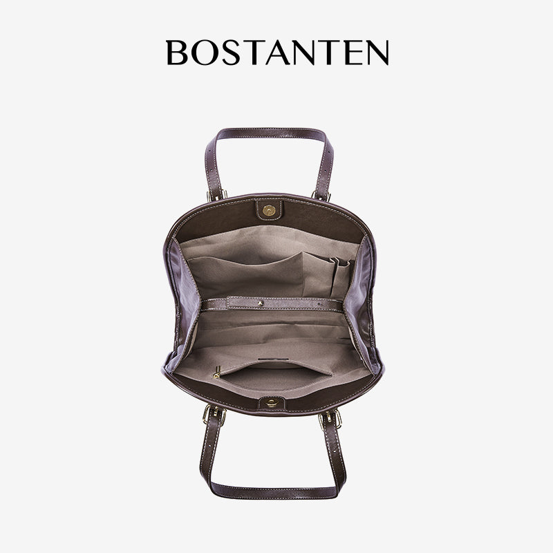 [Cora bag] BOSTANTEN Totebag Wanita Tas Tote Bag for Travel Tas Bahu Wanita Shoulder Bag Tas Laptop 14 Inch