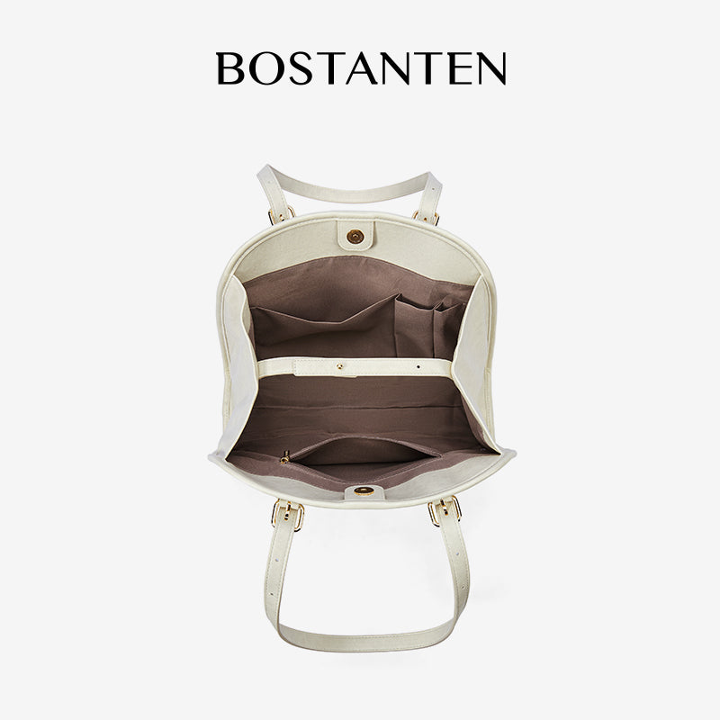 [Cora bag] BOSTANTEN Totebag Wanita Tas Tote Bag for Travel Tas Bahu Wanita Shoulder Bag Tas Laptop 14 Inch