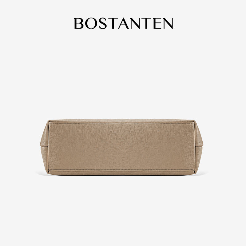 [Lock Tote Bag] BOSTANTEN Tas Tote Kulit PU Tas Selempang Handbag Wanita Korean Style Tote Bag Wanita