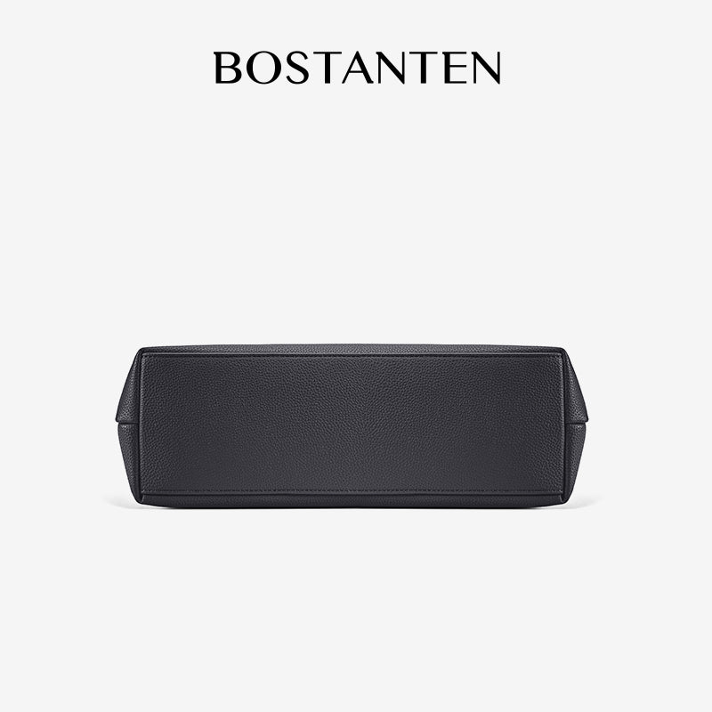 [Lock Tote Bag] BOSTANTEN Tas Tote Kulit PU Tas Selempang Handbag Wanita Korean Style Tote Bag Wanita