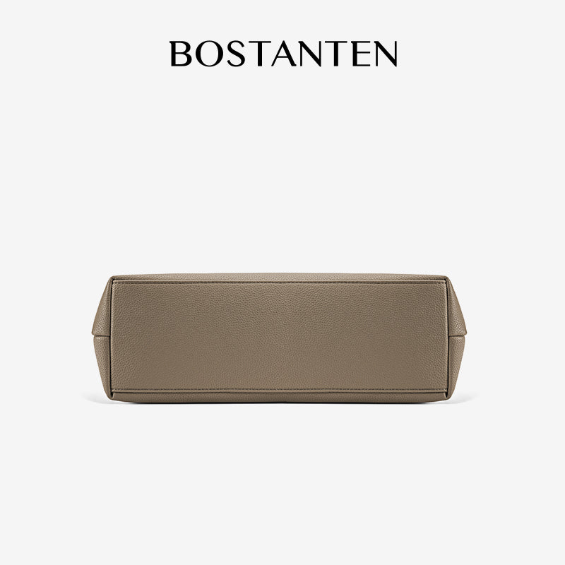 [Lock Tote Bag] BOSTANTEN Tas Tote Kulit PU Tas Selempang Handbag Wanita Korean Style Tote Bag Wanita