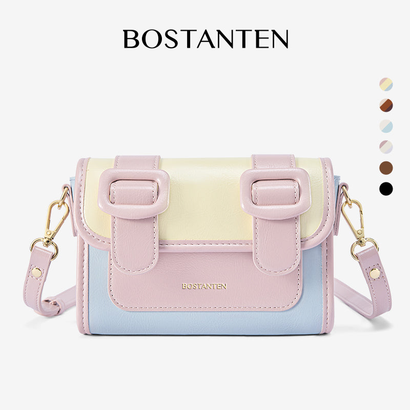 [Mini Ice Cream Bag] BOSTANTEN Tas Wanita Mini Satchel Small Exquisite Versatile Waterproof Tas Selempang Wanita Terbaru