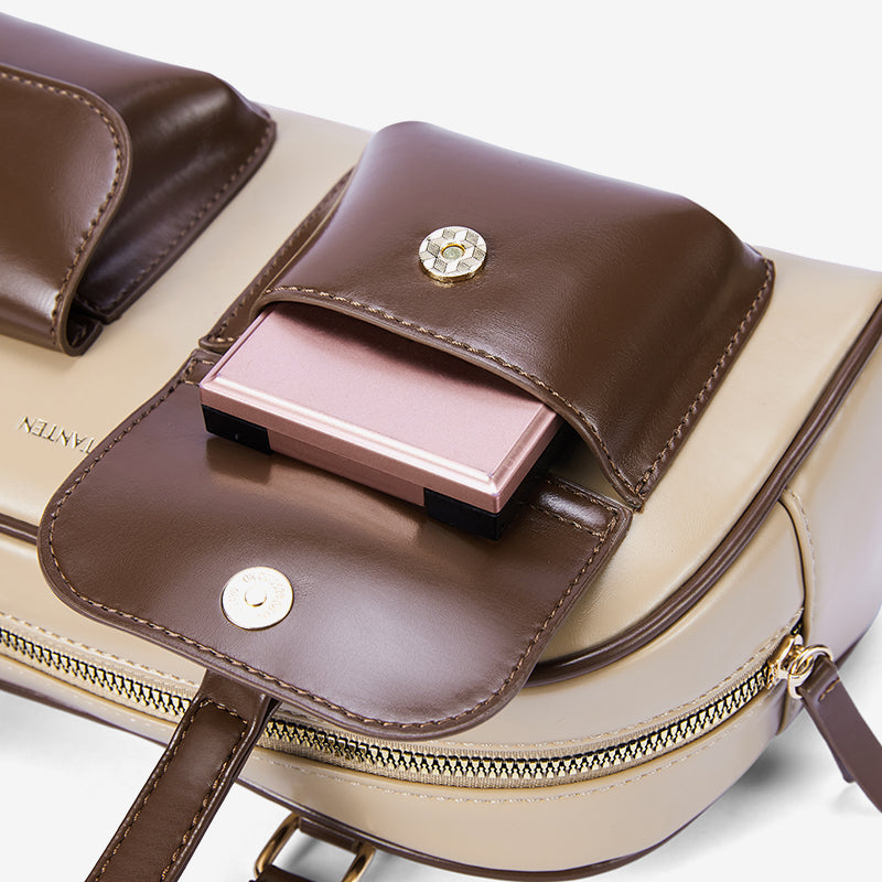 [Cassey Bag] BOSTANTEN Tas Wanita – Handbag, Selempang & Shoulder Bag dengan Slot Telepon & Headphone