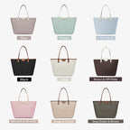 [Ashley Charles Bag] BOSTANTEN Totebag Wanita – Tas Canvas Hitam Putih, Bisa Jinjing & Bahu