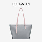 [Fanny Bag] BOSTANTEN Totebag Wanita Besar – Canvas & Kulit Sintetis