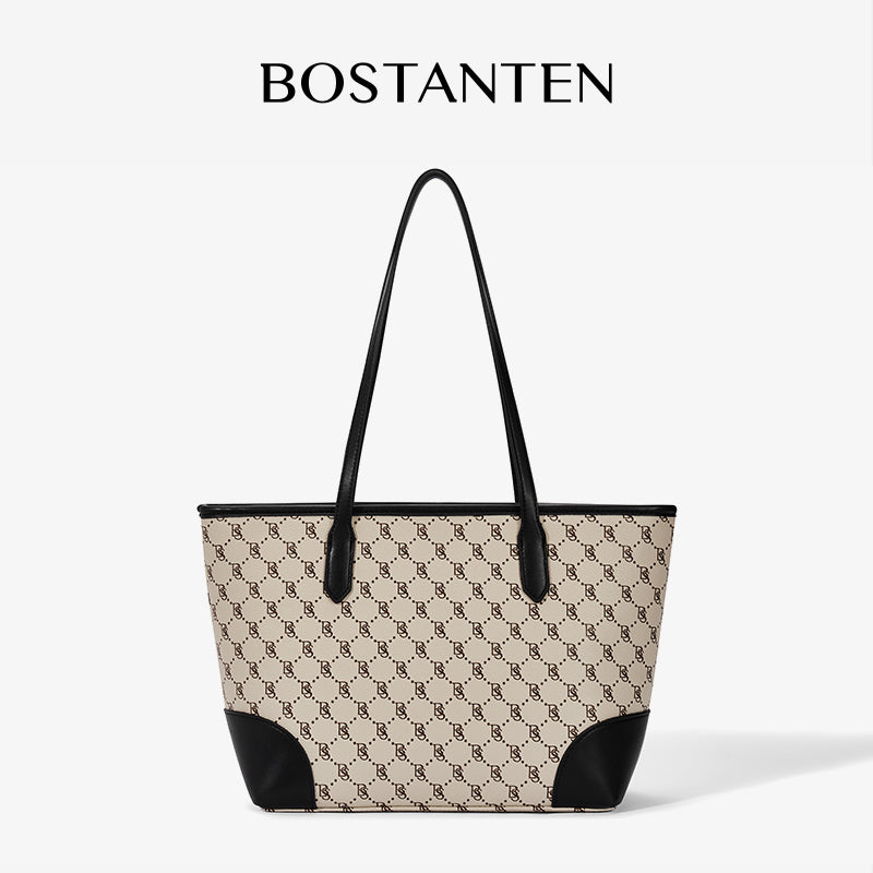 [Classic tote] OSTANTEN Monogram Totebag Wanita – Tas Jinjing & Bahu
