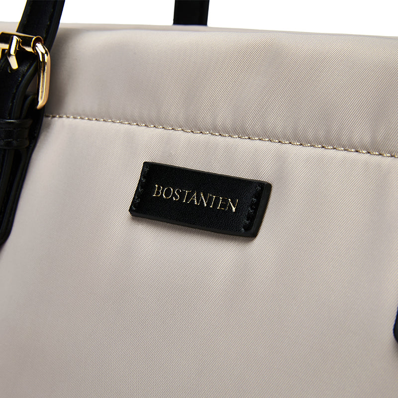 [Fanny Bag] BOSTANTEN Totebag Wanita Besar – Canvas & Kulit Sintetis