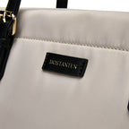 [Fanny Bag] BOSTANTEN Totebag Wanita Besar – Canvas & Kulit Sintetis