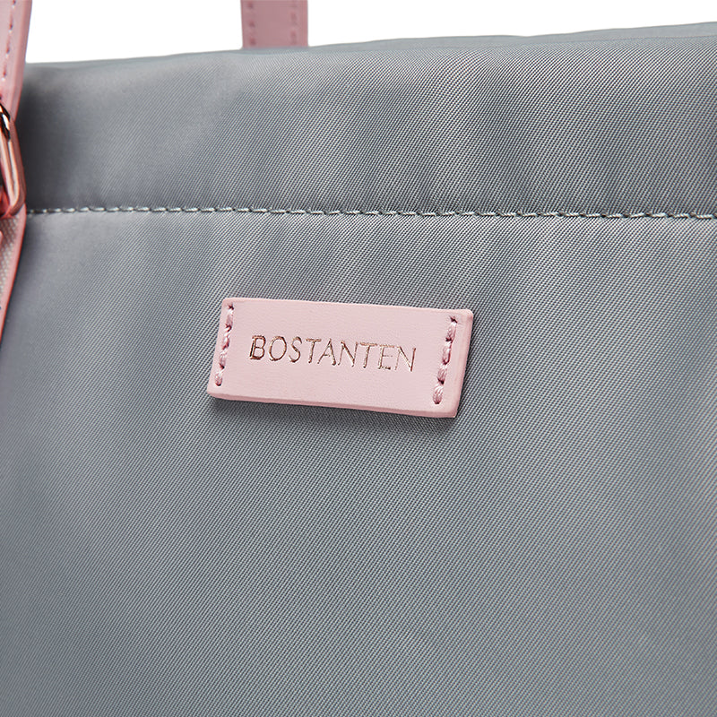[Fanny Bag] BOSTANTEN Totebag Wanita Besar – Canvas & Kulit Sintetis