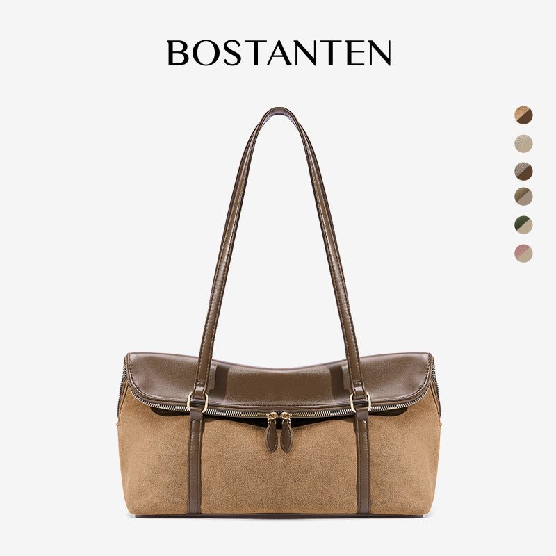 [Book Tote Bag] BOSTANTEN Totebag Dua Sisi – Tas Bahu Besar Elegan Bergaya Korea