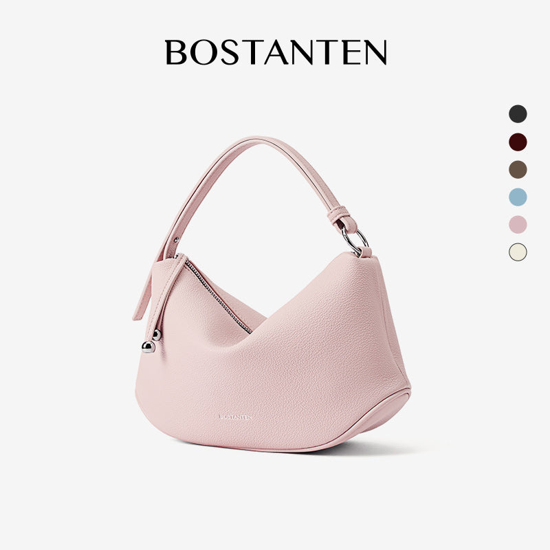 [Loop Bag] BOSTANTEN Tas Selempang Wanita Tas Tangan Silinder Premium Kulit Multi Carry Hand/Underarm/Crossbody Fashion