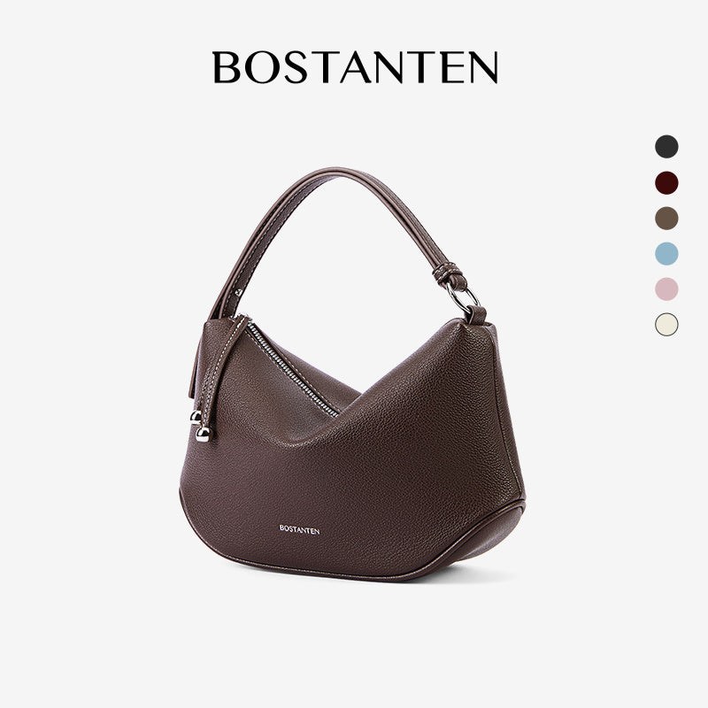 [Loop Bag] BOSTANTEN Tas Selempang Wanita Tas Tangan Silinder Premium Kulit Multi Carry Hand/Underarm/Crossbody Fashion