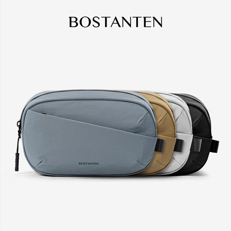 BOSTANTEN Tas Pinggang Pria Tahan Air Tersedia