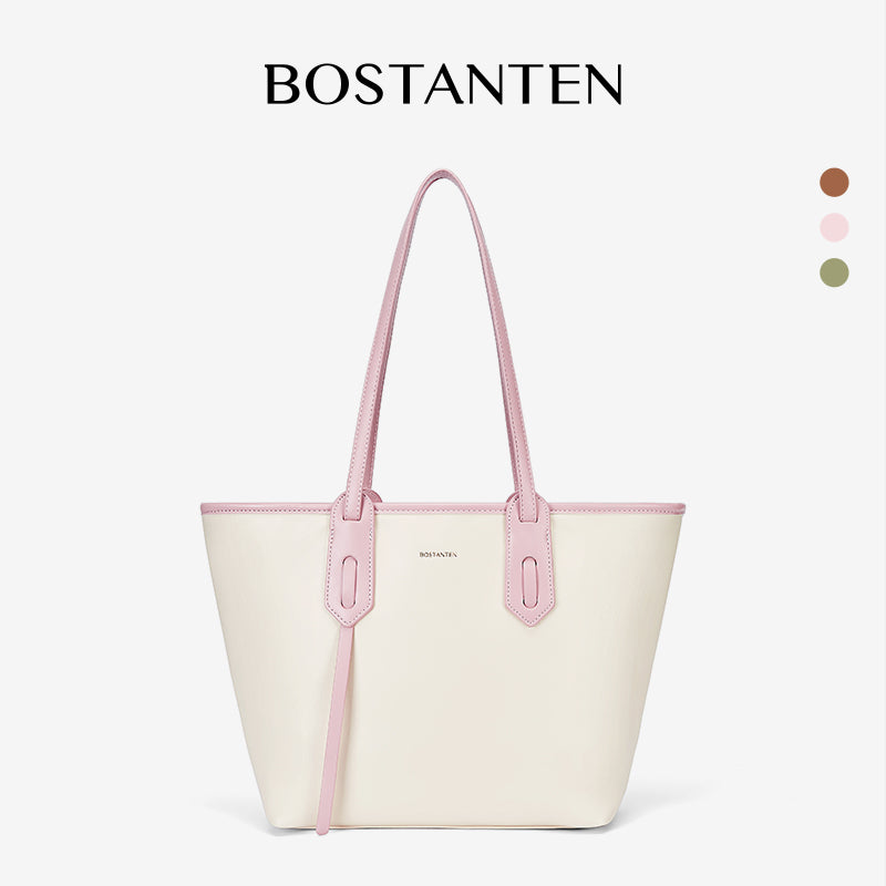 [Kayla Bag] BOSTANTEN Totebag Wanita – Kulit Sintetis, untuk Kantor & Kuliah, Gaya Simple