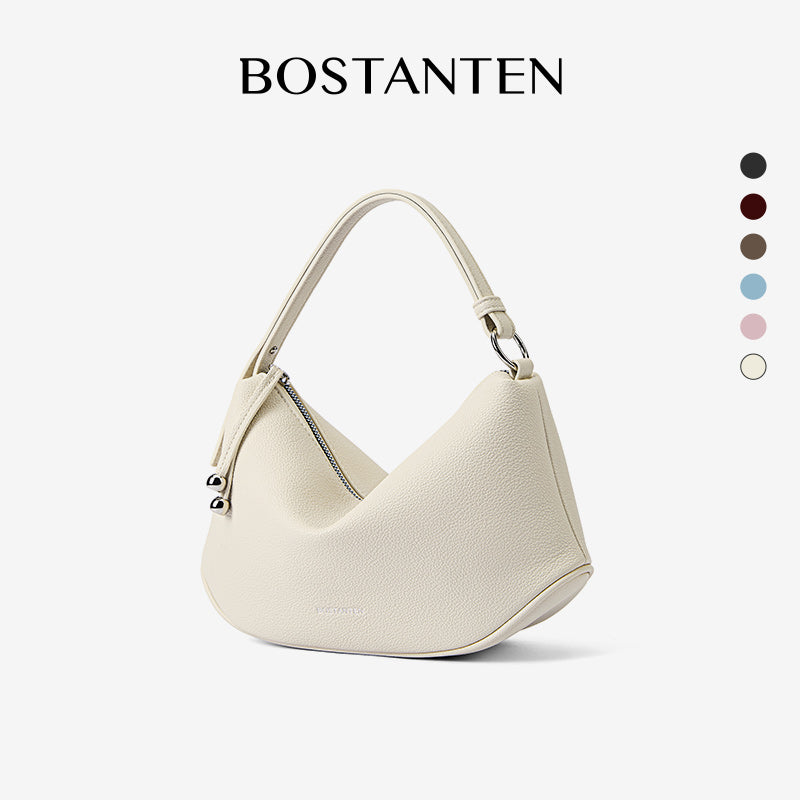 [Loop Bag] BOSTANTEN Tas Selempang Wanita Tas Tangan Silinder Premium Kulit Multi Carry Hand/Underarm/Crossbody Fashion