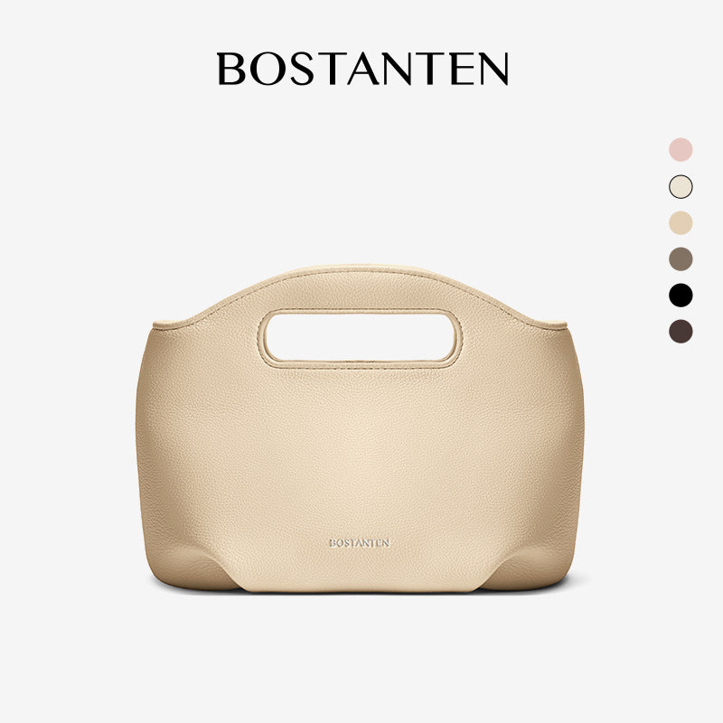 [Hudson Bag] BOSTANTEN Tas Selempang Wanita Mini Lucu - 3in1 Crossbody/Underarm/Tangan, Desain Handle Unik & Tali Adjustable