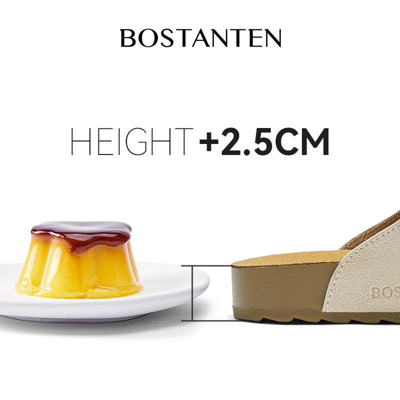 [Nut Pudding Shoes] BOSTANTEN Sandal Kasual – Sol Karet Anti-Slip & Nyaman