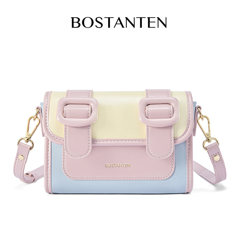 [Mini Ice Cream Bag] BOSTANTEN Tas Wanita Mini Satchel Small Exquisite Versatile Waterproof Tas Selempang Wanita Terbaru 2025