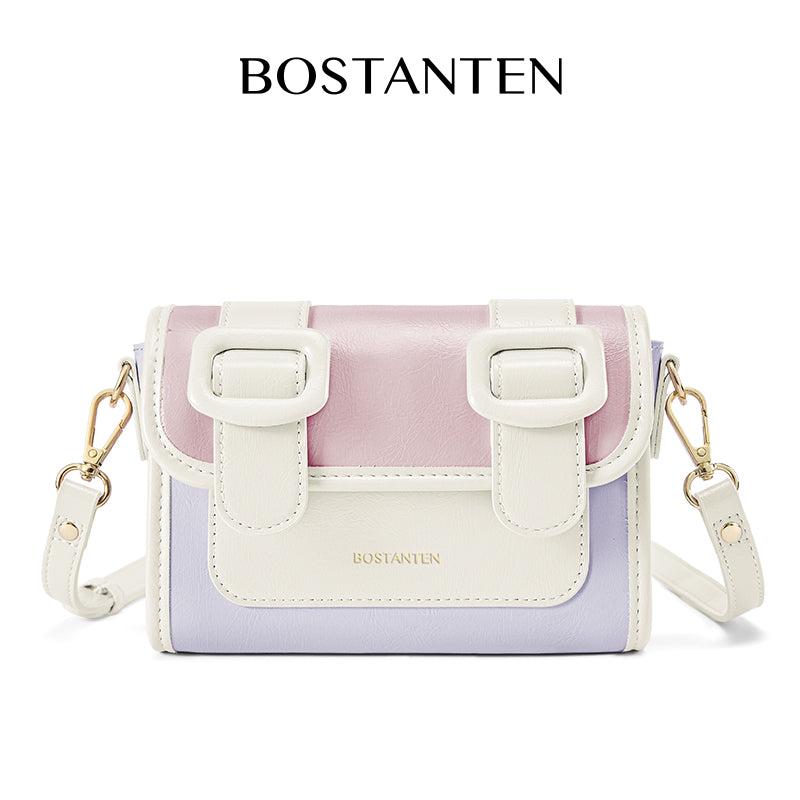 [Mini Ice Cream Bag] BOSTANTEN Tas Wanita Mini Satchel Small Exquisite Versatile Waterproof Tas Selempang Wanita Terbaru 2025