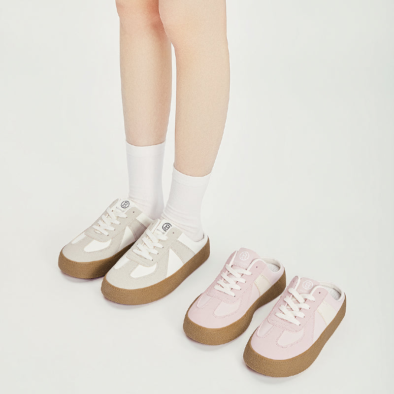 [Lazy Shoes] BOSTANTEN Slip On Women's Training Sneakers