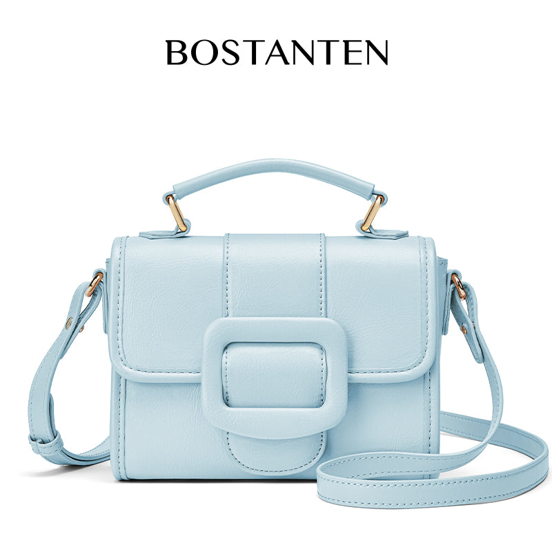 [Cake Ice Cream Bag] Bostanten 2025 Tas Wanita  Selempang Wanita Hand Bag Tas Sling Bag 2 in 1 Shoulder Bag Kulit