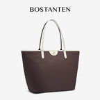 [Ashley Charles Bag] BOSTANTEN Totebag Wanita – Tas Canvas Hitam Putih, Bisa Jinjing & Bahu