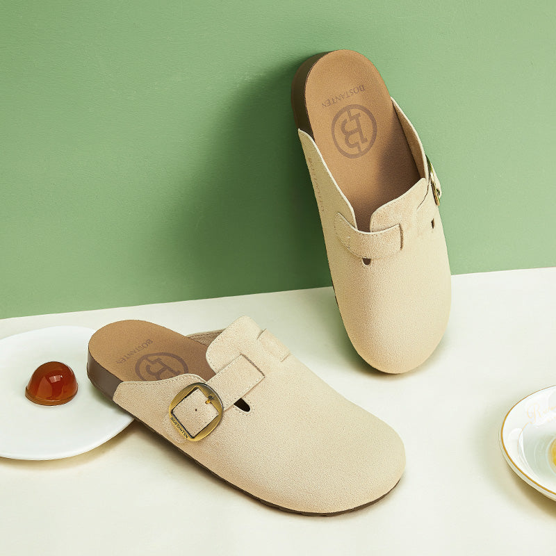 [Nut Pudding Shoes] BOSTANTEN Sandal Kasual – Sol Karet Anti-Slip & Nyaman