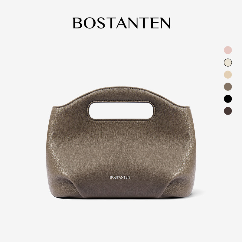 [Hudson Bag] BOSTANTEN Tas Selempang Wanita Mini Lucu - 3in1 Crossbody/Underarm/Tangan, Desain Handle Unik & Tali Adjustable