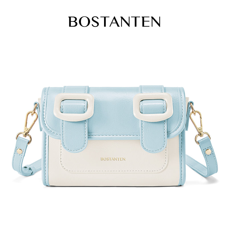 [Mini Ice Cream Bag] BOSTANTEN Tas Wanita Mini Satchel Small Exquisite Versatile Waterproof Tas Selempang Wanita Terbaru 2025