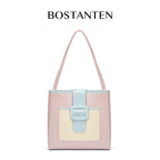 [Ice Cream Bag] BOSTANTEN Tas Bahu Wanita Hobo Bag 2025 Casual & Simple Totebag Shoulder Kuliah Korea Pu Tas Wanita