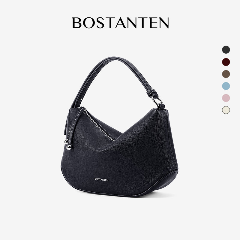 [Loop Bag] BOSTANTEN Tas Selempang Wanita Tas Tangan Silinder Premium Kulit Multi Carry Hand/Underarm/Crossbody Fashion