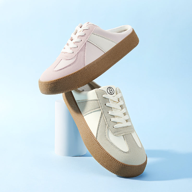 [Lazy Shoes] BOSTANTEN Slip On Women's Training Sneakers