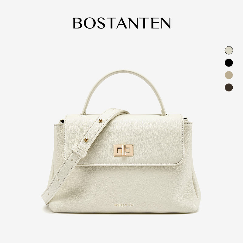 BOSTANTEN 3 in 1 Tas Wanita Kulit Sintetis – Handbag & Selempang Kapasitas Besar