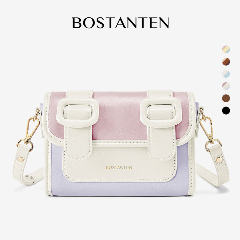 [Mini Ice Cream Bag] BOSTANTEN Tas Wanita Mini Satchel Small Exquisite Versatile Waterproof Tas Selempang Wanita Terbaru