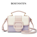 [Cake Ice Cream Bag] Bostanten 2025 Tas Wanita  Selempang Wanita Hand Bag Tas Sling Bag 2 in 1 Shoulder Bag Kulit
