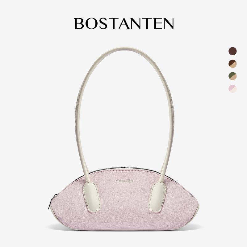 [Flora Bag] BOSTANTEN Tas Wanita Kecil Shoulder Bag Mini Tas Bahu Fashion Cewek Tas Tangan Fashion Tas Rugby