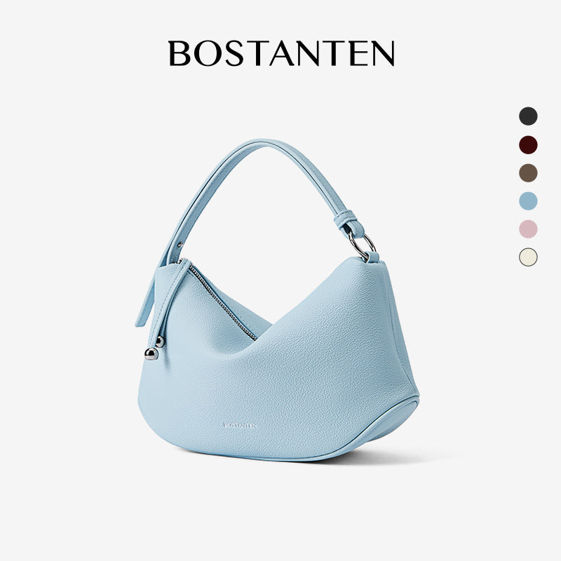 [Loop Bag] BOSTANTEN Tas Selempang Wanita Tas Tangan Silinder Premium Kulit Multi Carry Hand/Underarm/Crossbody Fashion