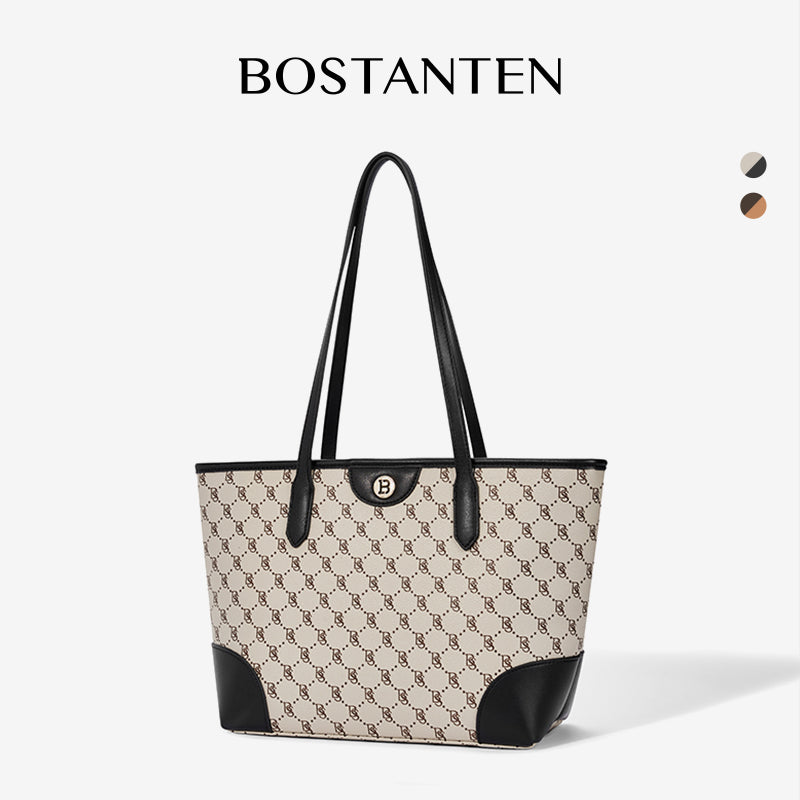 [Classic tote] OSTANTEN Monogram Totebag Wanita – Tas Jinjing & Bahu