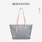 [Fanny Bag] BOSTANTEN Totebag Wanita Besar – Canvas & Kulit Sintetis