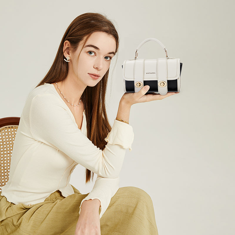 [Marsya Bag] BOSTANTEN Tas Wanita 2 in 1 – Shoulder & Handbag Cambridge Style
