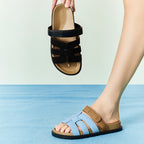 [Aethel shoes] BOSTANTEN Sandal Platform Stripe – Sol 2,7 cm