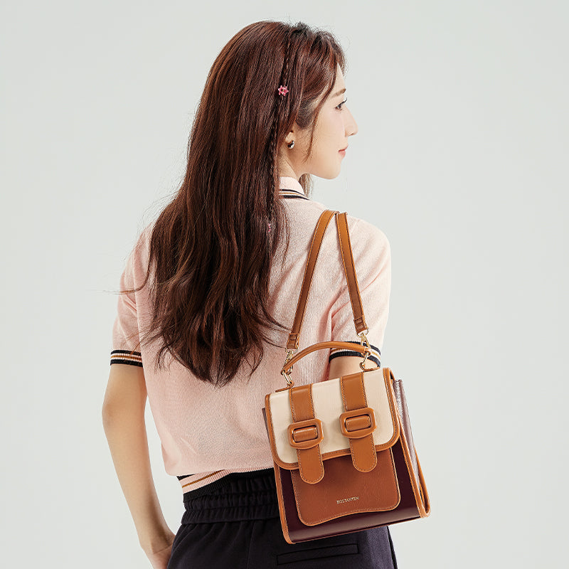 [Ice Cream Backpack] BOSTANTEN Tas Ransel Wanita Kekinian Wanita Backpack Berkualitas Tahan Air Tas Sekolah