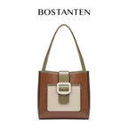 [Ice Cream Bag] BOSTANTEN Tas Bahu Wanita Hobo Bag 2025 Casual & Simple Totebag Shoulder Kuliah Korea Pu Tas Wanita